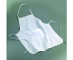 Efco Tablier avec Sac, Coton, Blanc, 60Â x 50Â cm