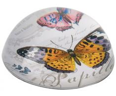 Nuova R2S 629PAPI Presse Papier en Verre 8 cm Papillons Verre