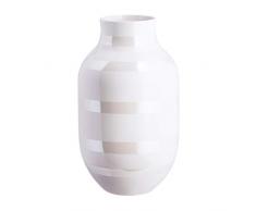 Kähler Omaggio Vase, Porcelaine, nacré, 30,5 cm