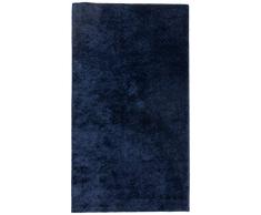 Dandy 120 x 67 cm Polypropylène Notos Tapis à Poils Longs Lavable en Machine Bleu foncé