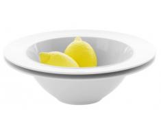 Domestic Professional 926029 SÃ©rie Space Set de 2 Plats Creux Porcelaine Blanc 28 cm