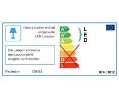 Paulmann 70463 WallCeiling Lukida IP44 LED 9W 600mm chrome/blanc 230V, Alu,/acrylique