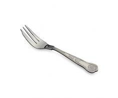 Grunwerg Kings Motif fourchettes Ã Dessert, Acier Inoxydable 18/0, Finition MiroirÂ âÂ Quotidien Paroisse de Couverts (Lot de 12)