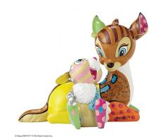 Enesco 4055230 Objet de DÃ©coration - Bambi et Pampan Figurine, rÃ©sine, Multicolore, 17,8 x 10,8 x 14,6 cm