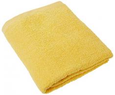 Lasa Home Drap de Bain, Coton, Jaune, 100x150x1 cm