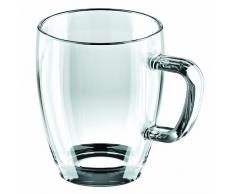 Tescoma Crema Tasse en Verre 400Â ML, Transparent