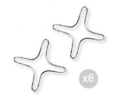 GABBIANO Mouette Set 6 10241 réducteur brûleurs à gaz 2pezzi Accessoire pour la Cuisine, Multicolore, Unique