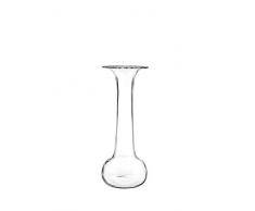 Holmegaard 4343807 Vase Solitaire, Verre, transparent, 5,50x5,50x13,50
