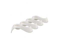 Villeroy & Boch Newwave (10â2525â1955), Ã©lÃ©gante Premium Porcelaine dans ondulÃ©e, Coquetier, blanc - 4 pieces