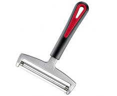 Westmark 29272260 Coupe-Fromage Gallant - Rollschnitt-SpÃ©cial Noir/Rouge, Acier Inoxydable, 16,3 x 12 x 2 cm