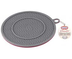 Dr. Oetker Dessous de Silicone ø 18,5 cm, Manique Deux Couleurs Effet, Manique spécial pour moules, Cocotte et ramequins â Résistant à la Chaleur jusquà 230 °C, quantitéâ¯: 1 pièce