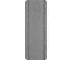 Dandy Kilkis Tapis de Couloir Lavable en polypropylène Argenté 180 x 67 cm