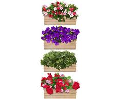 plage 803702 Sticker mural Motif balcon 120 x 50 cm