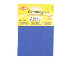 Kleiber Patchs style toile nylon imperméables autocollants, Bleu roi