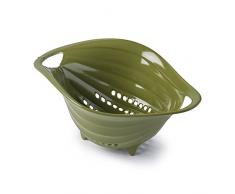 Zeal Passoire Petite (24.5Â x 17Â cm), MÃ©lamine, Vert foncÃ©, 24.5Â x 17Â x 11Â cm