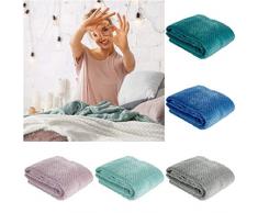 Design91 Cindy Plaid en Plastique CrÃ¨me 70 x 160 cm