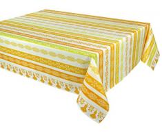 Vent du sud 250EIYGL Nappe Enduite Enduction Acrylique/Traitement Anti-Tache/Coton 160 x 250 cm - KIWI