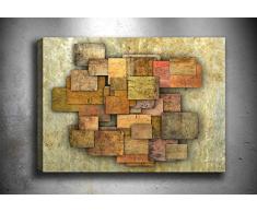 Bonamaison Peinture sur toile, multicolore, 40 x 60 cm - ConÃ§u et fabriquÃ© en Turquie