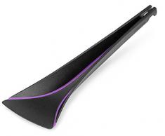 Magisso 70402 Spatule CuillÃ¨re 2 en 1 Nylon/Silicone Noir/Pourpre 29 x 8,8 x 9 cm