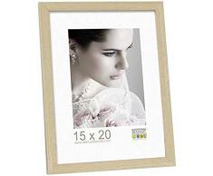Deknudt Frames S44CH1 Basic Cadre Photo Bois/MDF ChÃªne Fin 15 x 20 cm