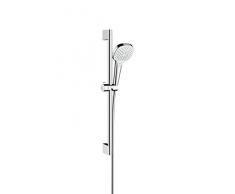Hansgrohe HG26582400 Croma Select E Vario Ensemble de douche Chromé/Blanc