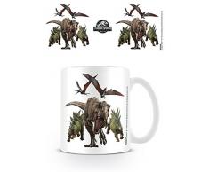 Jurassic World: Fallen Kingdom MG24839 (Dino Rampage) Mug, Multicolore