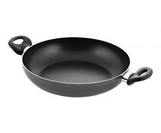 Home Maitre Sauteuse avec 2Â poignÃ©es, revÃªtement Anti-adhÃ©sif, 26Â cm, Aluminium, Anthracite/Noir