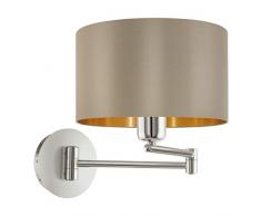 Eglo Suspension Maserlo Applique murale Nickel mat