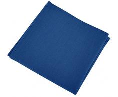 Vent Du Sud Lot 12 Serviettes de Table Yuco Indigo, Coton, 45 x 45 cm