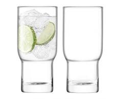 LSA International Utilitaire de Gobelet 300Â ML Clair X 2, 8.2Â x 8.2Â x 10Â cm