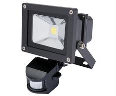 Draper Expert 51347 10 W COB LED Spot mural avec détecteur de infrarouge passive