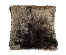 Enjoy Home Coussin 40x40, PLUCH Taupe, Polyester, 40x40x1 cm