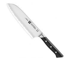 Zwilling 54207-181-0 Diplôme Couteau Santoku Acier Inoxydable Noir 18 cm