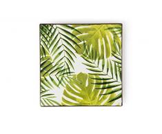 Excelsa Foliage Dessous de plat en céramique et liège