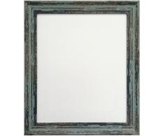 FRAMES BY POST Cadre Photo Vieilli Industral, Plastique, Bleu, 50 x 70 cm