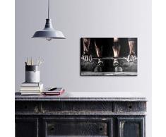 Bonamaison DÃ©coration Murale Impression sur Toile, Dimensions: 60 x 40 Cm - ConÃ§u et fabriquÃ© en Turquie