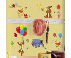 RoomMates Winnie lOurson et amis stickers muraux