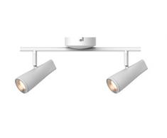 interfan RÃ©glette Deux Spots LED, 9Â W, Blanc, 40.5Â x 10Â x 20Â cm