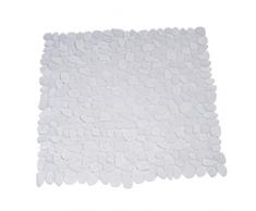 MSV Tapis Bain Galet transp. 54x54, Acrylique, Latex, Transparent, 80 x 150 cm