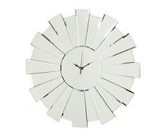 Innova W04096 Sunburst Horloge Murale Verre 55 x 55 x 1 cm