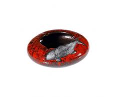 lachineuse CENDRIER Ambiance Asiatique - Motif Carpe Koi en Relief