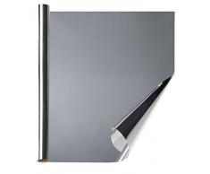 Wellmore Vie privée Film Autocollant pour vitres, Polyester, Miroir, 160 x 75 x 0,1 cm