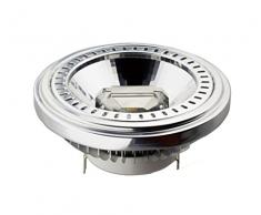 V-TAC SKU.4256 Spot LED AR111 15W GX53 VT-1110, Plastique,et Autre materiaux, 15 W, Blanc, Profondeur : 86 mm