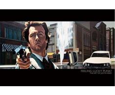 1art1 Justin Reed Poster - Feeling Lucky Punk? Dirty Harry (91 x 61 cm)