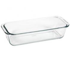 Inconnu 500Â° 012137 500GR Moule A Cake 31X12.6XH7CM 1.7L, Verre, Transparent