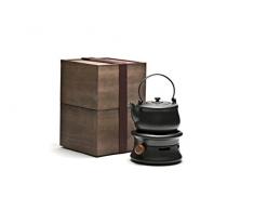 Tea Soul B6021029 Service Bouilloire & RÃCHAUD RÃGLABLE Noir, Autre