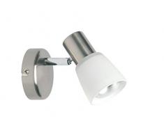 Brilliant 35810/77 Spot Patère Métal/Verre Multicolore 13.5 x 8.5 x 14.5 cm