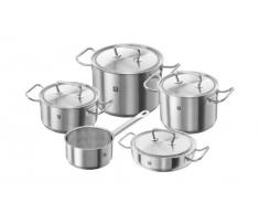 ZWILLING â Twin Classic, Batterie de Cuisine de 5 pièces, en Acier Inoxydable 18/10 Satiné
