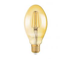 Osram Vintage Edition 1906 Ampoule LED à Filament - Culot E27 - Forme Oval Or Ambrée - Blanc Chaud 2500K - 4,5W (Ãquivalent 40W)