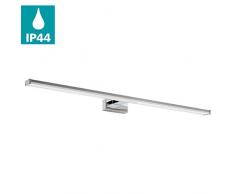 Eglo Lampe, Aluminium Plastique, Chrome, argentÃ©., LÃ¤nge 78 cm